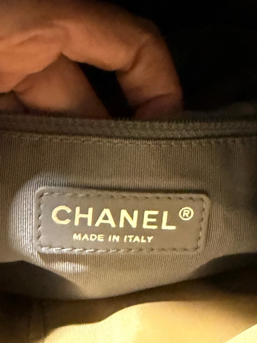 Chanel Caviar Quilted French Riviera Hobo Black